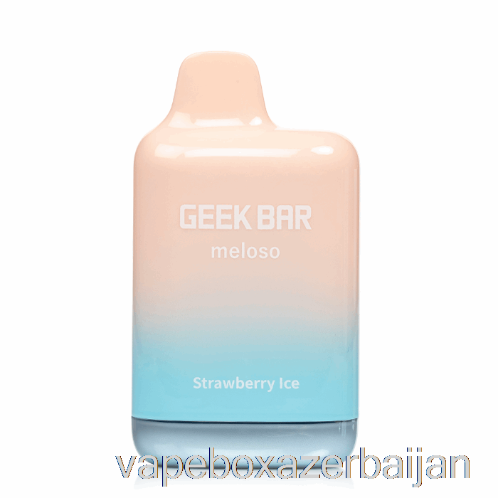 Vape Baku Geek Bar Meloso MAX 9000 Disposable Strawberry Ice